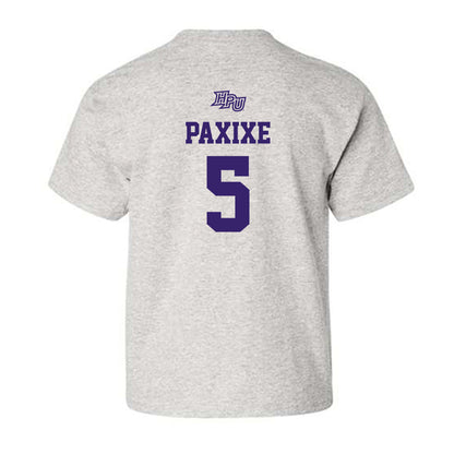 High Point - NCAA Women's Basketball : Chana Paxixe - Youth T-Shirt-1
