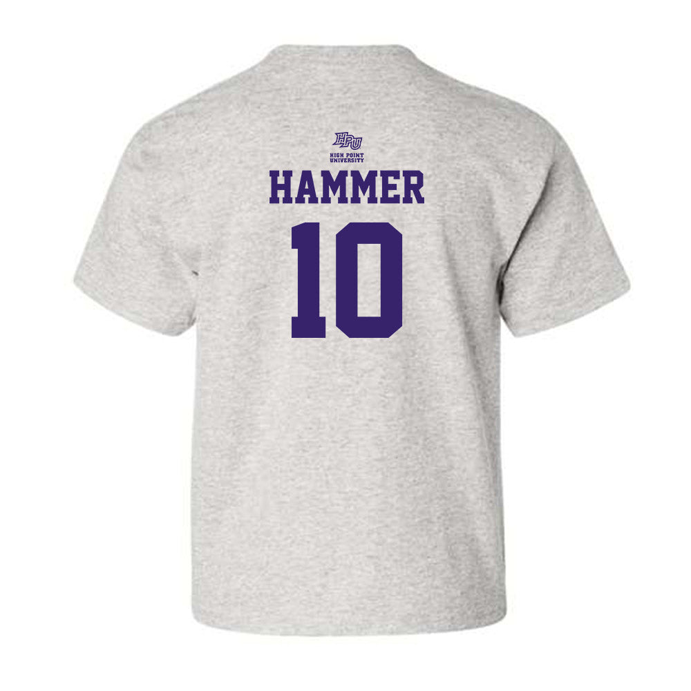 High Point - NCAA Women's Soccer : Ellie Hammer - Youth T-Shirt Classic Fashion Shersey