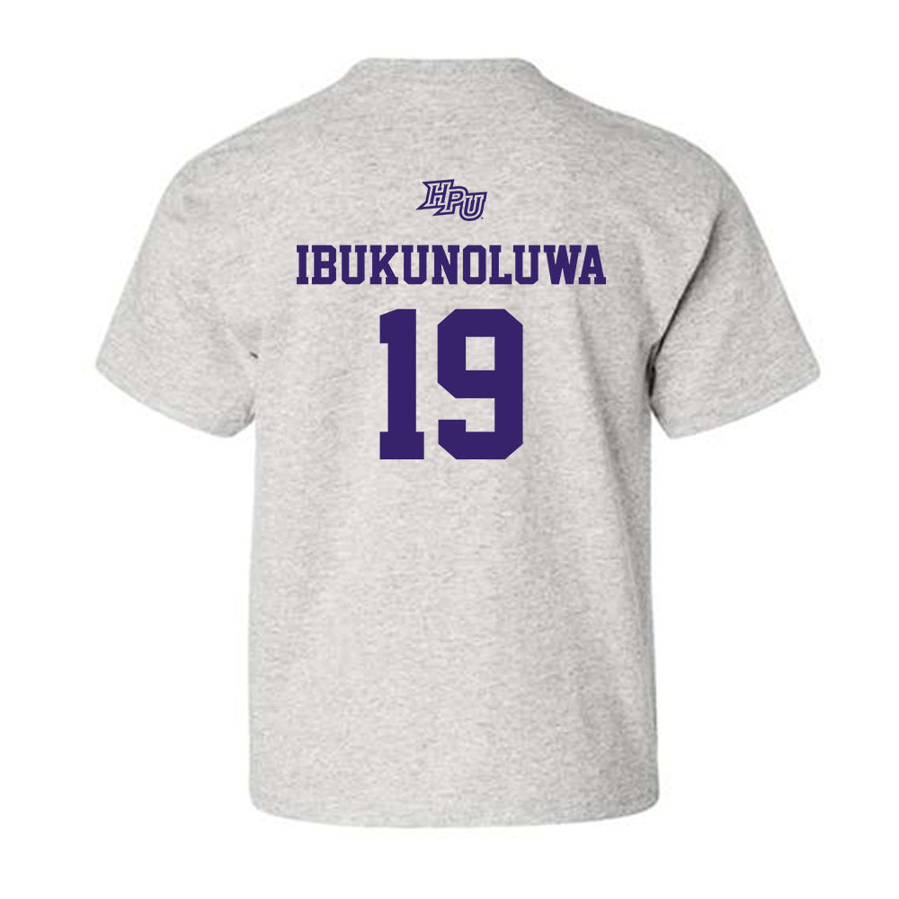 High Point - NCAA Men's Basketball : Josh Ibukunoluwa - Youth T-Shirt-1