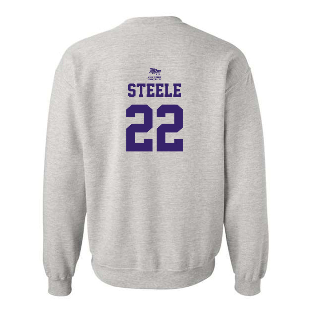 High Point - NCAA Men's Lacrosse : Nicholas Steele - Crewneck Sweatshirt