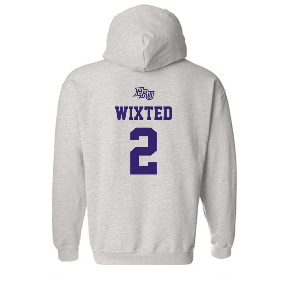 High Point - NCAA Men's Lacrosse : Justin Wixted - Hooded Sweatshirt-1