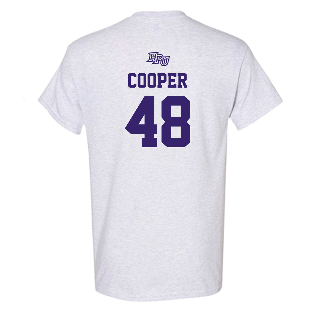 High Point - NCAA Men's Lacrosse : Owen Cooper - T-Shirt-1