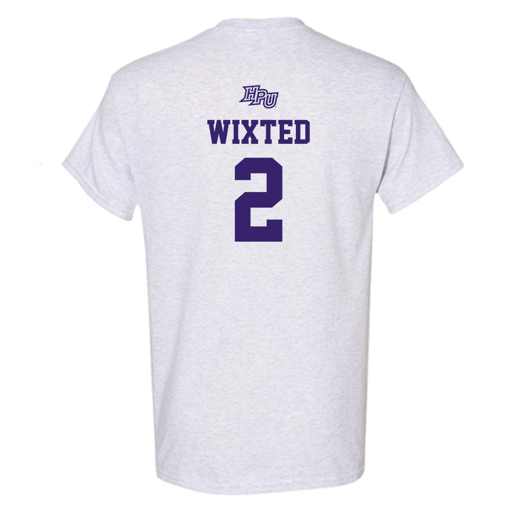 High Point - NCAA Men's Lacrosse : Justin Wixted - T-Shirt-1