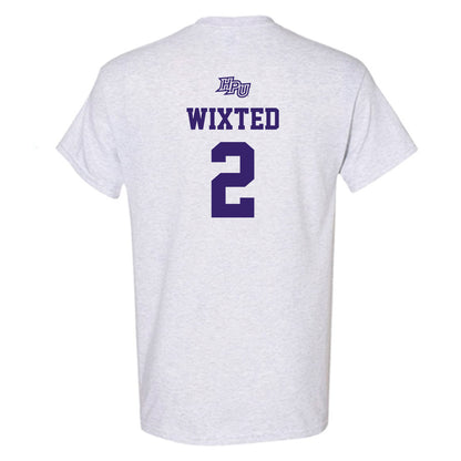 High Point - NCAA Men's Lacrosse : Justin Wixted - T-Shirt-1