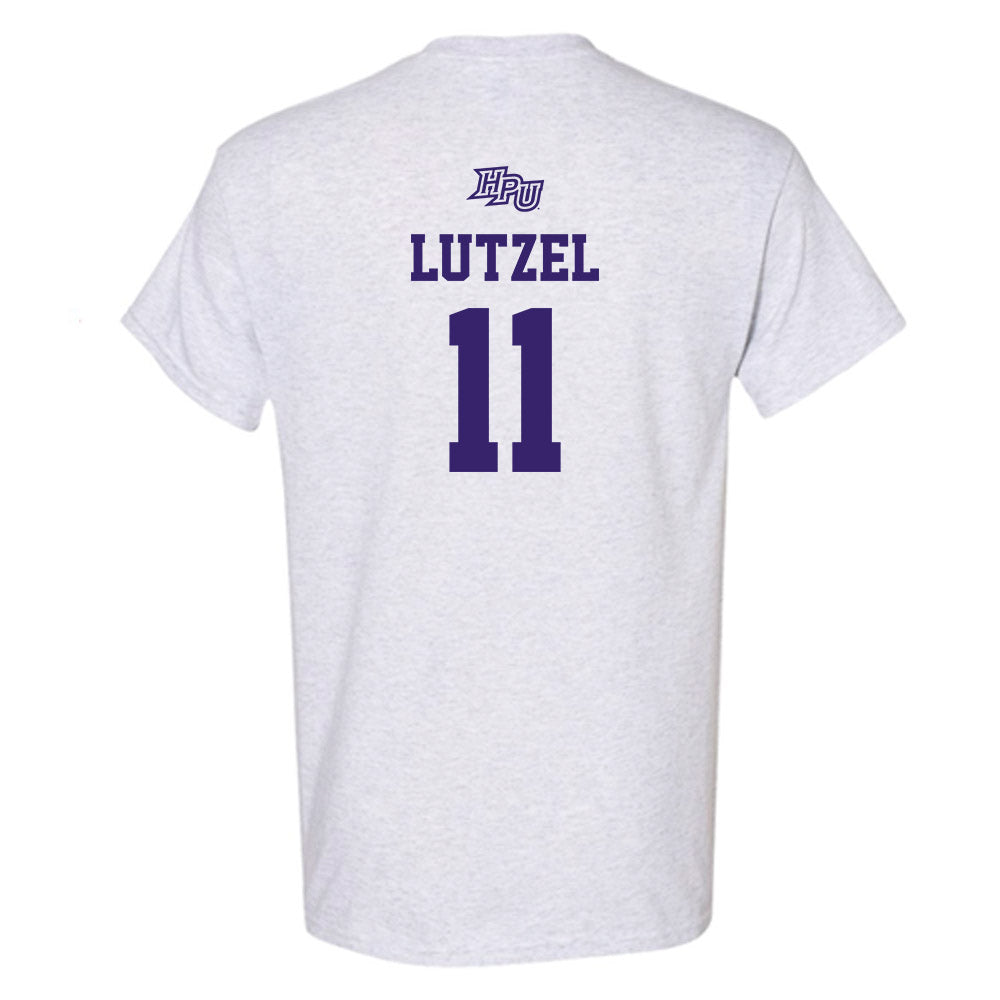 High Point - NCAA Men's Lacrosse : Matt Lutzel - T-Shirt-1