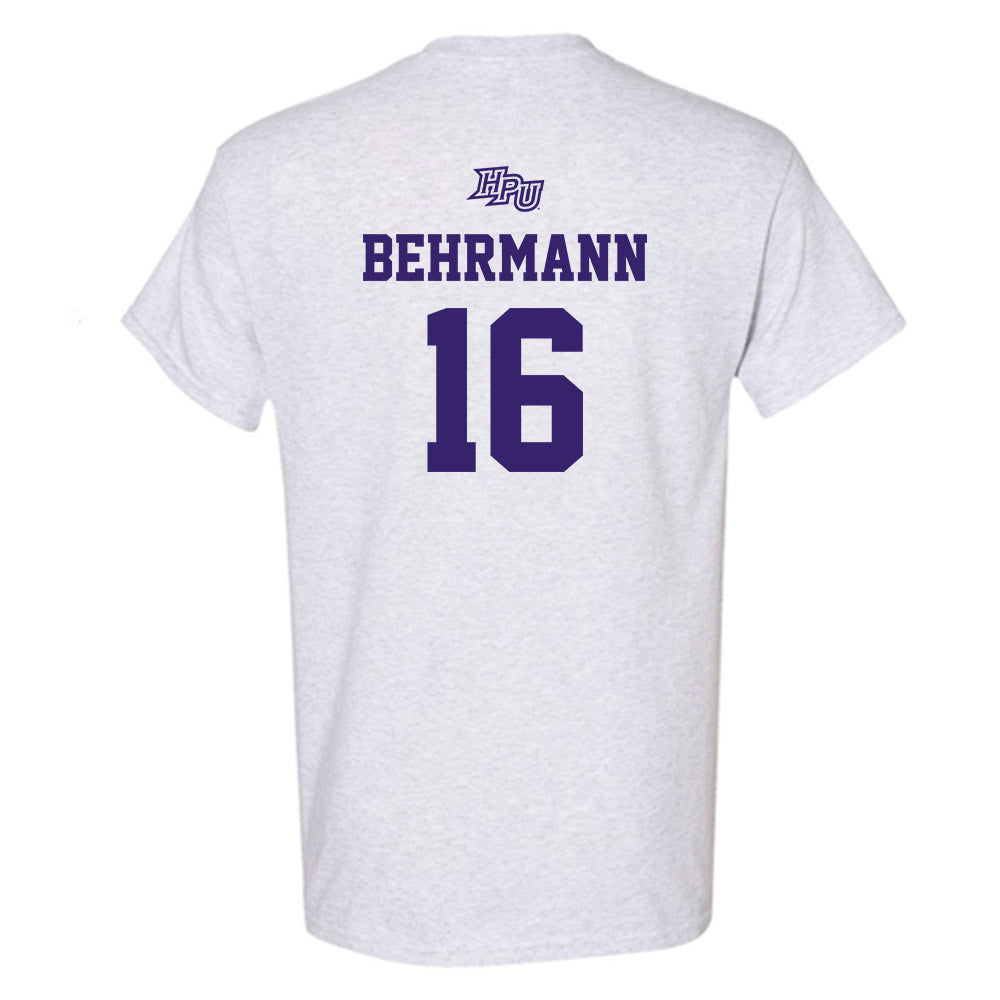 High Point - NCAA Men's Soccer : Noah Behrmann - T-Shirt-1