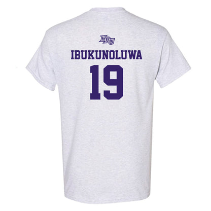 High Point - NCAA Men's Basketball : Josh Ibukunoluwa - T-Shirt-1