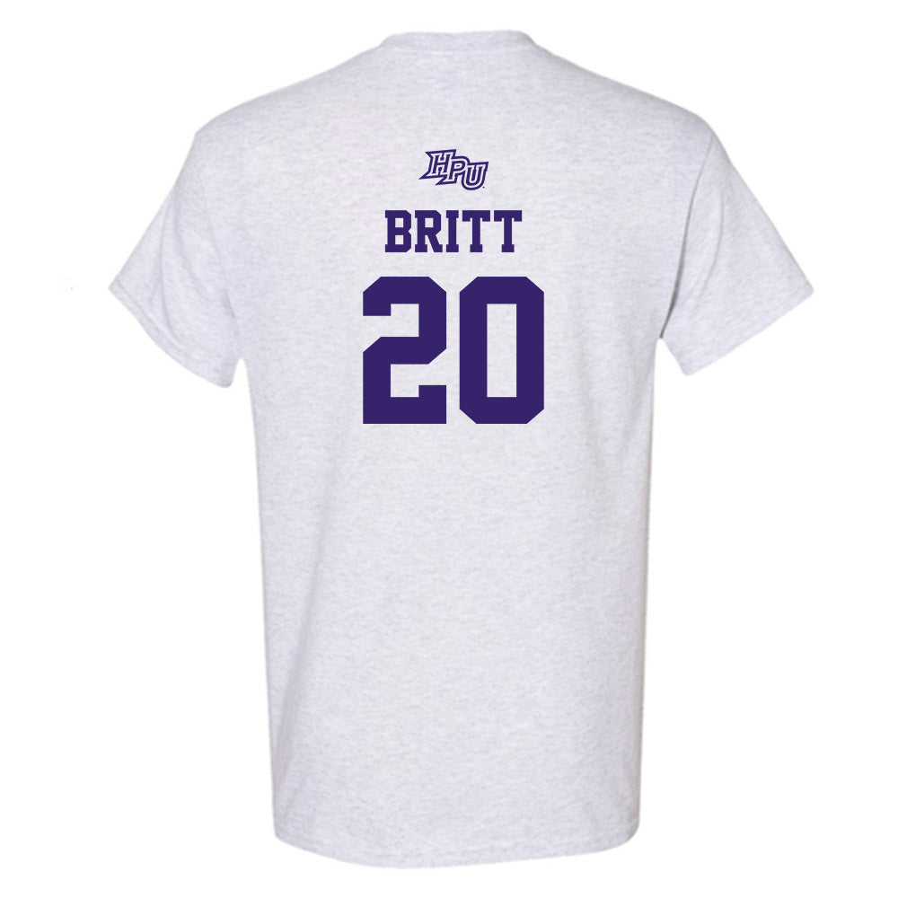 High Point - NCAA Men's Soccer : Caleb Britt - T-Shirt-1
