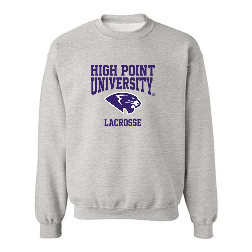 High Point - NCAA Men's Lacrosse : Asher Stull - Crewneck Sweatshirt-0