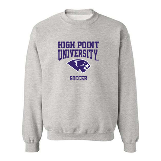 High Point - NCAA Men's Soccer : Caleb Britt - Crewneck Sweatshirt-0