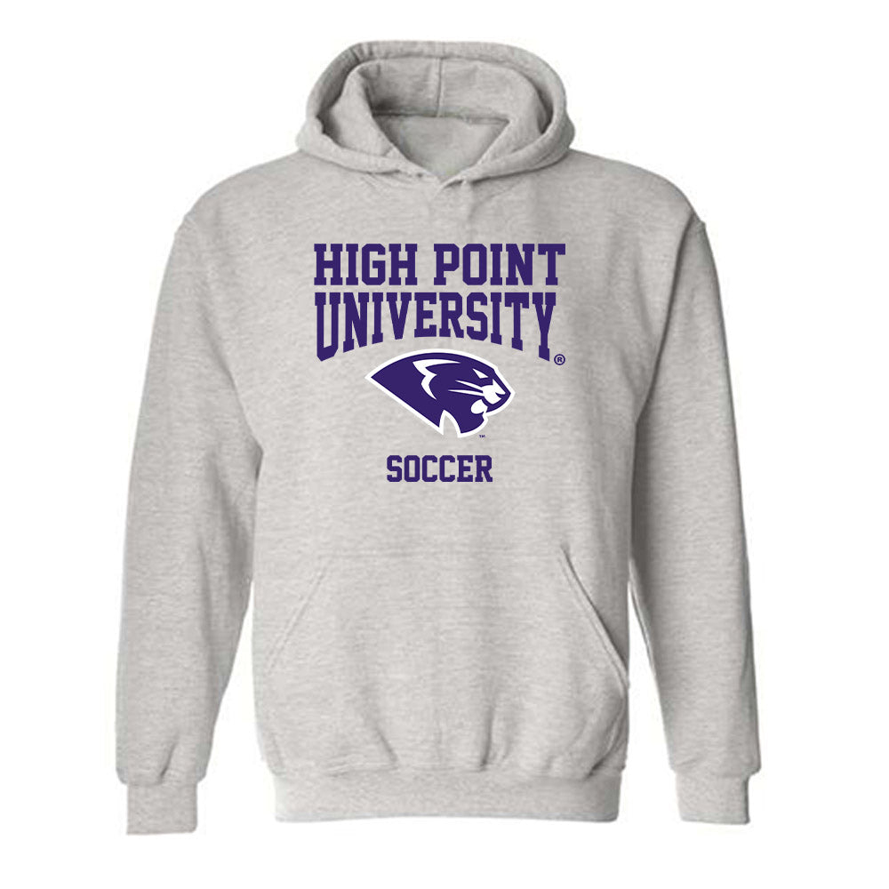 High Point - NCAA Men's Soccer : Noah Behrmann - Hooded Sweatshirt-0