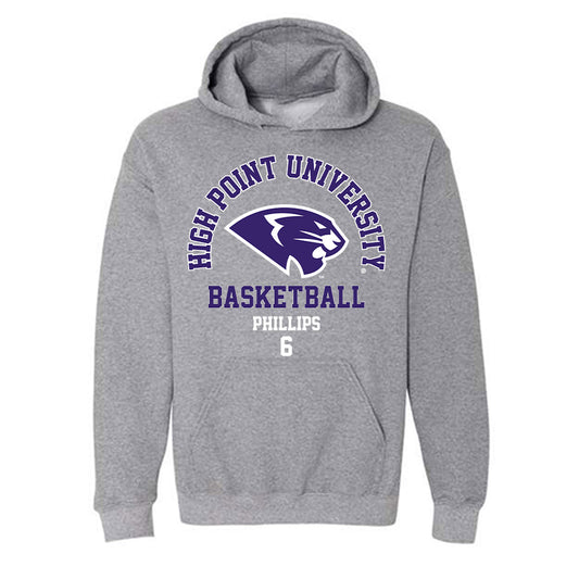 High Point - NCAA Women's Basketball : Dakota Phillips - Hooded Sweatshirt-0