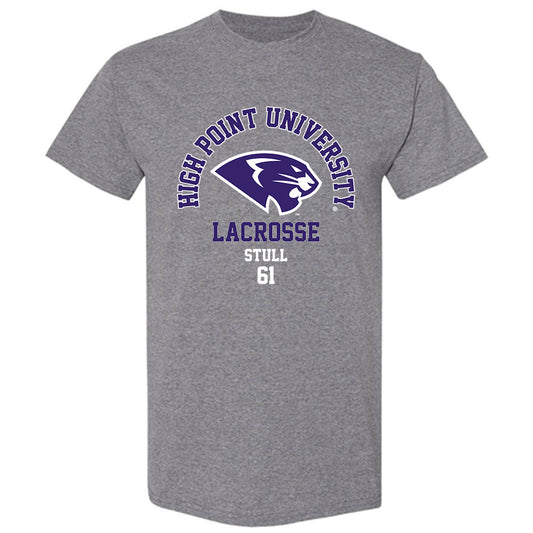 High Point - NCAA Men's Lacrosse : Asher Stull - T-Shirt-0