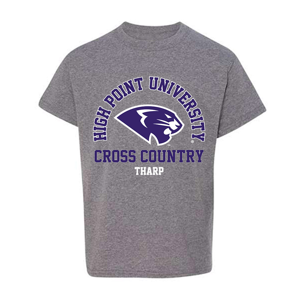 High Point - NCAA Men's Cross Country : Ethan Tharp - Youth T-Shirt-0