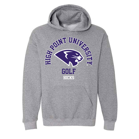 High Point - NCAA Men's Golf : Will Hicks - Hooded Sweatshirt-0