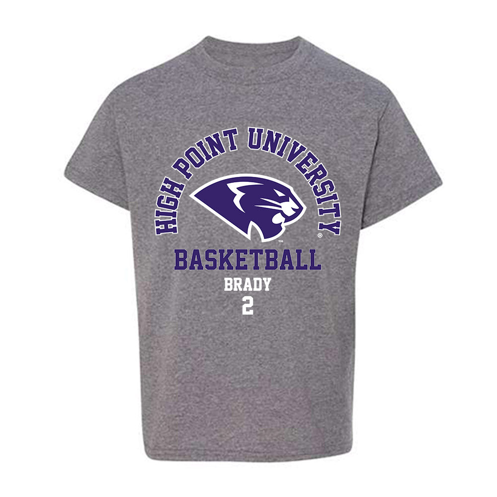 High Point - NCAA Men's Basketball : Vincent Brady - Youth T-Shirt-0