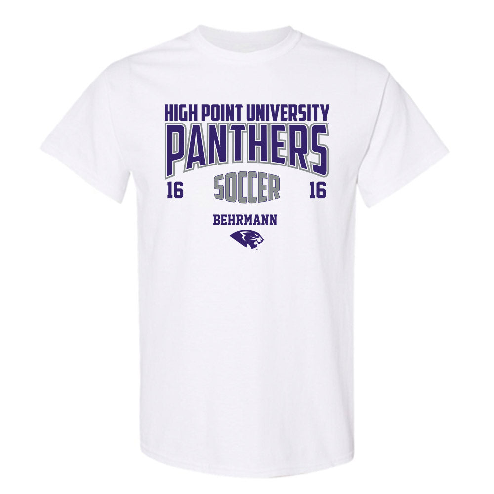 High Point - NCAA Men's Soccer : Noah Behrmann - T-Shirt-0