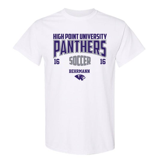 High Point - NCAA Men's Soccer : Noah Behrmann - T-Shirt-0