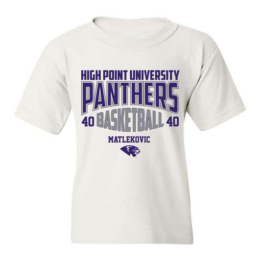 High Point - NCAA Men's Basketball : Ivan Matlekovic - Youth T-Shirt-0