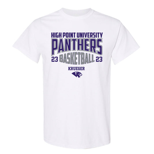 High Point - NCAA Men's Basketball : Kasen Krueger - T-Shirt-0
