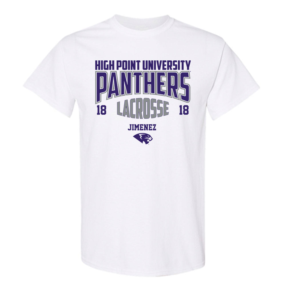 High Point - NCAA Women's Lacrosse : Marissa Jimenez - T-Shirt-0