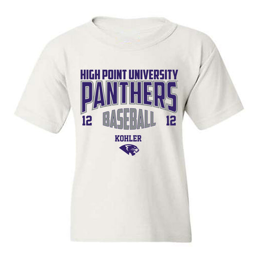 High Point - NCAA Baseball : Jace Kohler - Youth T-Shirt-0