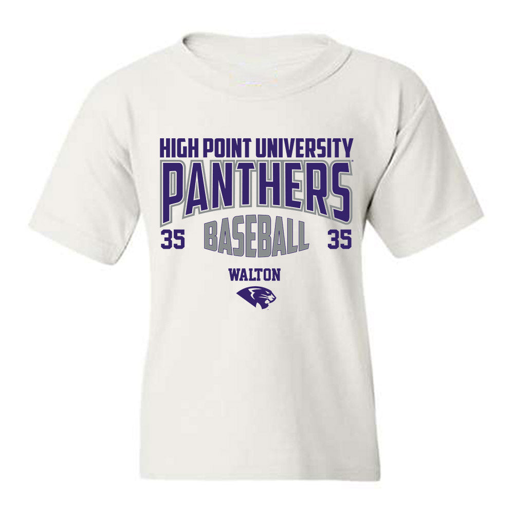 High Point - NCAA Baseball : Wade Walton - Youth T-Shirt-0