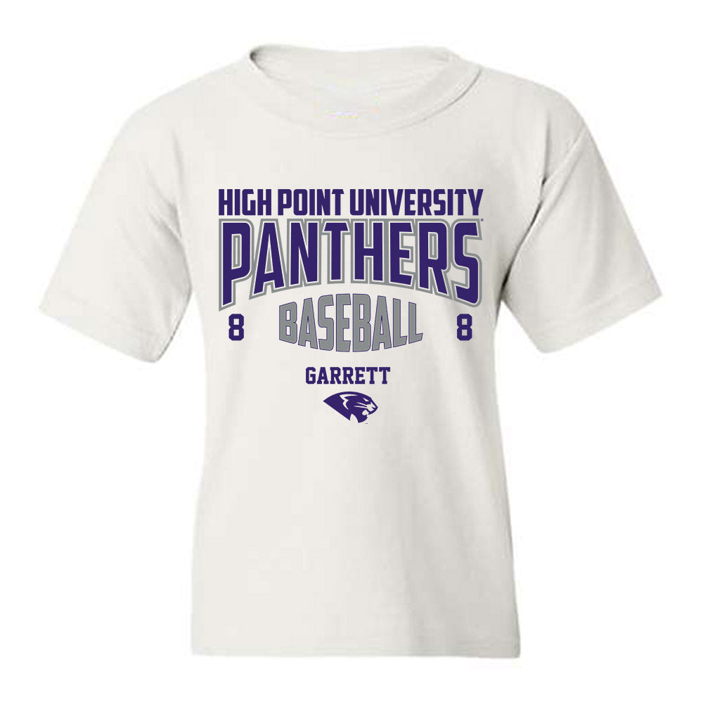 High Point - NCAA Baseball : Bryan Garrett - Youth T-Shirt-0