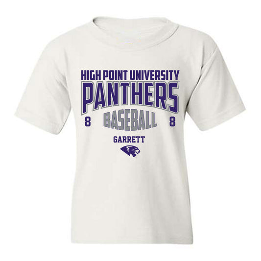 High Point - NCAA Baseball : Bryan Garrett - Youth T-Shirt-0