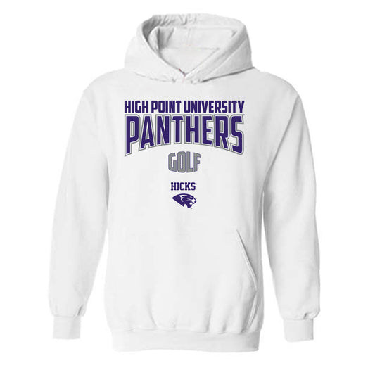 High Point - NCAA Men's Golf : Will Hicks - Hooded Sweatshirt-0