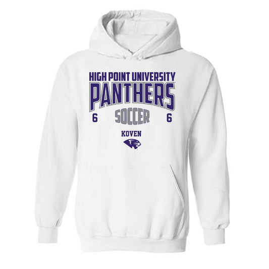 High Point - NCAA Men's Soccer : Koven Johnson - Hooded Sweatshirt-0