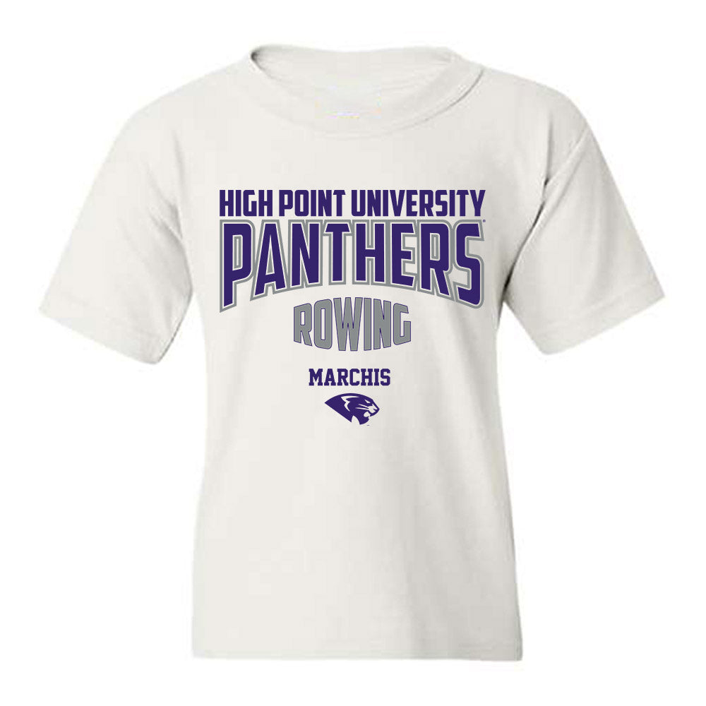 High Point - NCAA Women's Rowing : Caroline Marchis - Youth T-Shirt-0