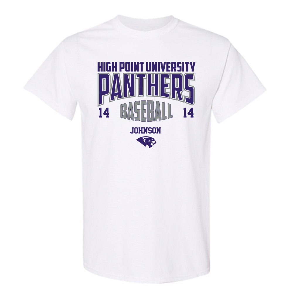 High Point - NCAA Baseball : Landen Johnson - T-Shirt-0