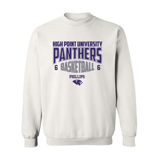 High Point - NCAA Women's Basketball : Dakota Phillips - Crewneck Sweatshirt-0