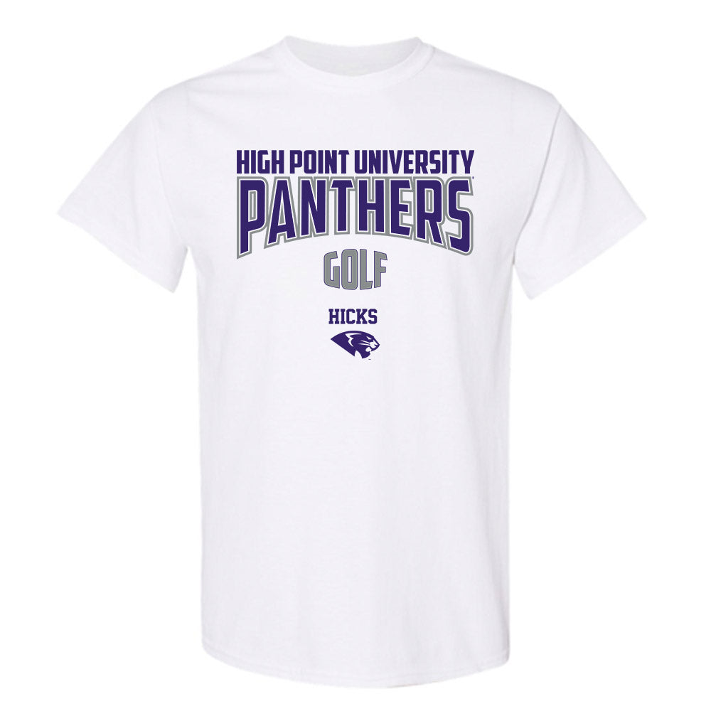 High Point - NCAA Men's Golf : Will Hicks - T-Shirt-0
