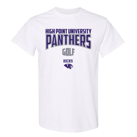 High Point - NCAA Men's Golf : Will Hicks - T-Shirt-0