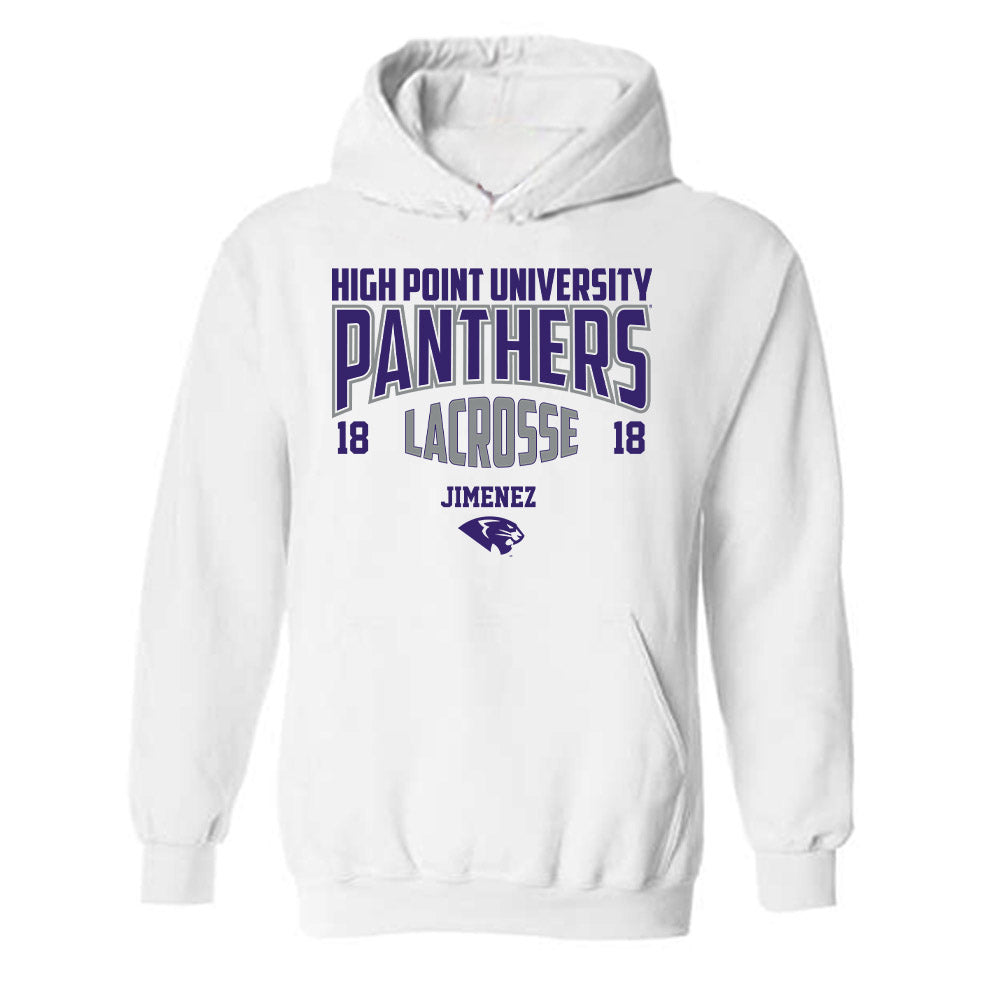 High Point - NCAA Women's Lacrosse : Marissa Jimenez - Hooded Sweatshirt-0