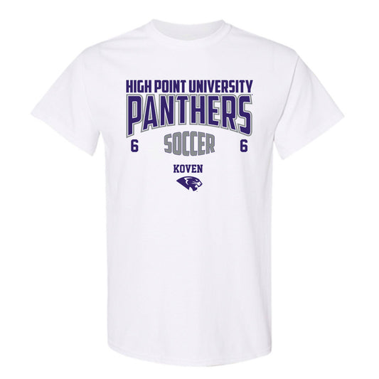 High Point - NCAA Men's Soccer : Koven Johnson - T-Shirt-0