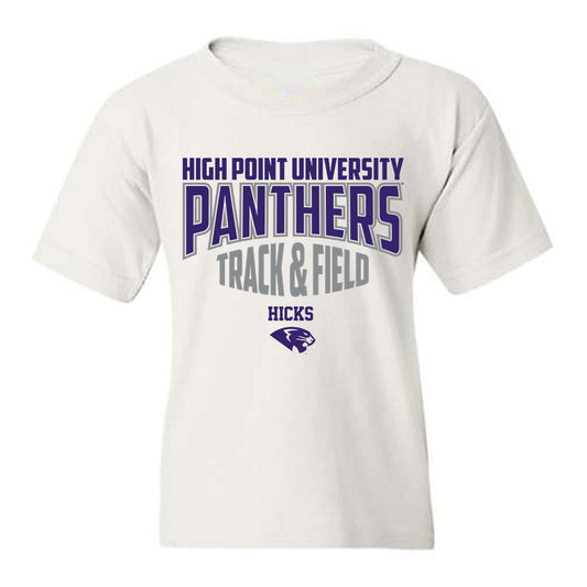 High Point - NCAA Women's Track & Field : Kendall Hicks - Youth T-Shirt-0