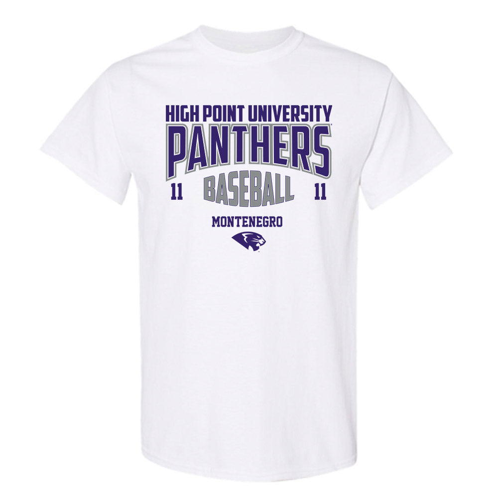 High Point - NCAA Baseball : Adrian Montenegro - T-Shirt-0