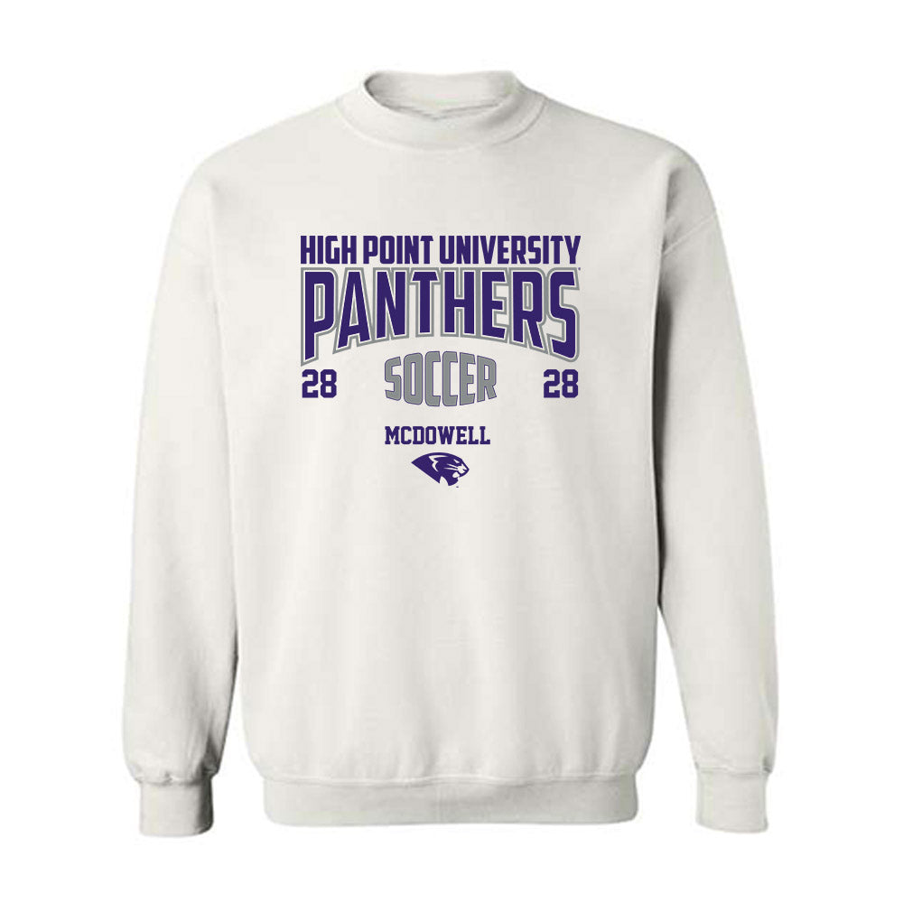 High Point - NCAA Men's Soccer : Jacob McDowell - Crewneck Sweatshirt-0