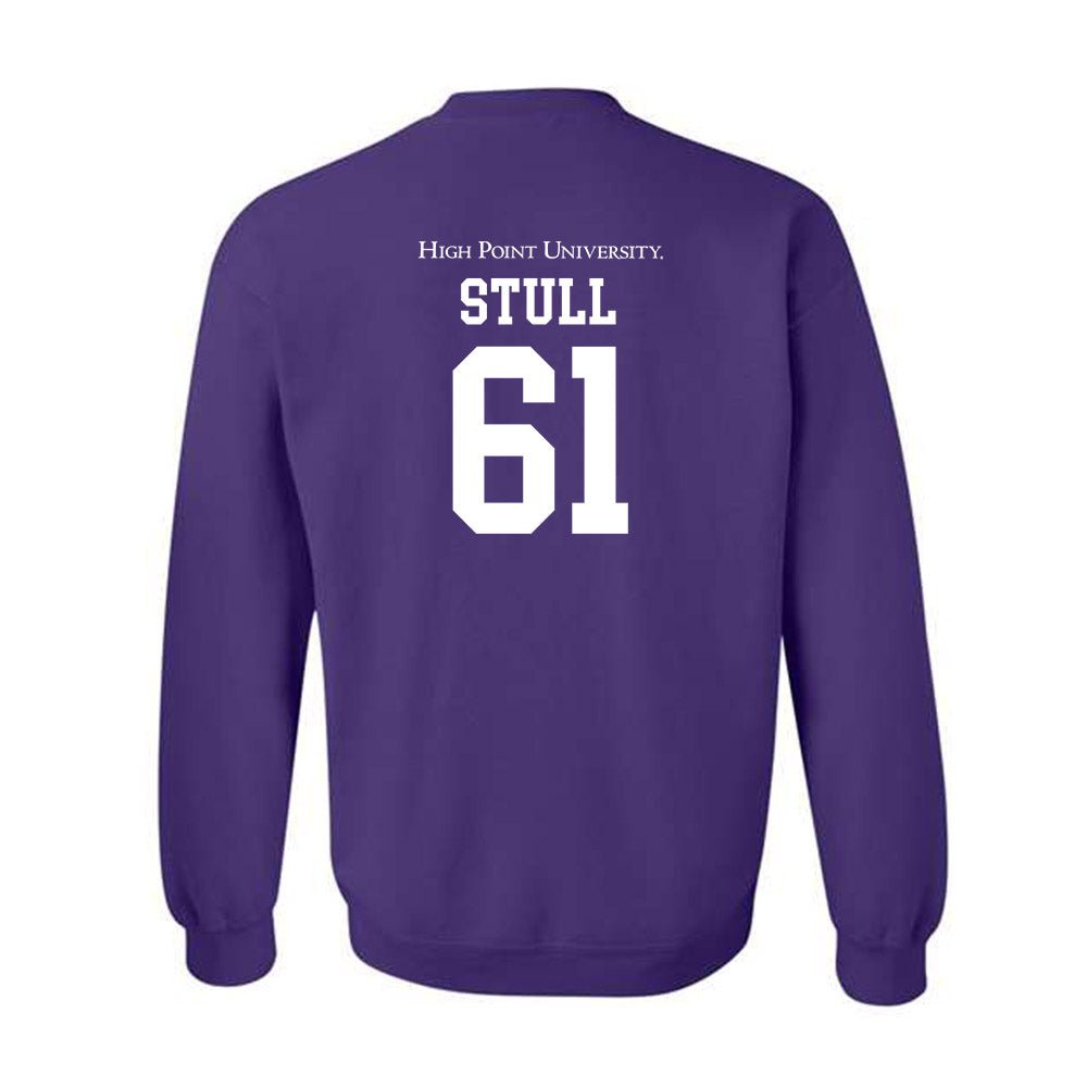 High Point - NCAA Men's Lacrosse : Asher Stull - Crewneck Sweatshirt-1