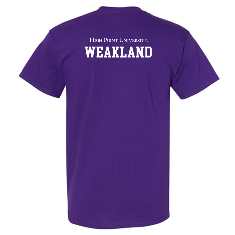 High Point - NCAA Men's Track & Field : Jake Weakland - T-Shirt-1