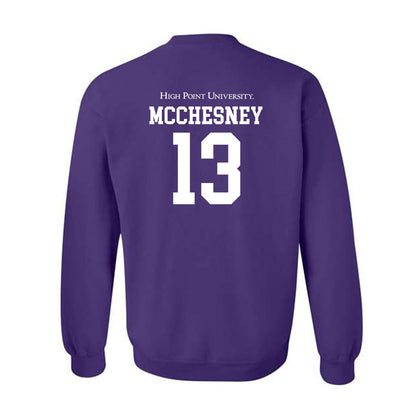 High Point - NCAA Men's Basketball : Liam Mcchesney - Crewneck Sweatshirt-1