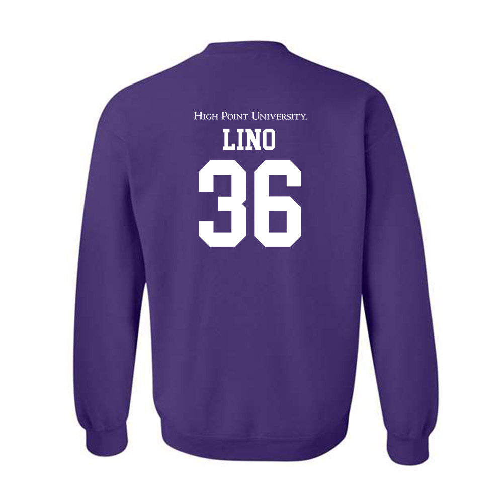 High Point - NCAA Baseball : Anthony Lino - Crewneck Sweatshirt-1