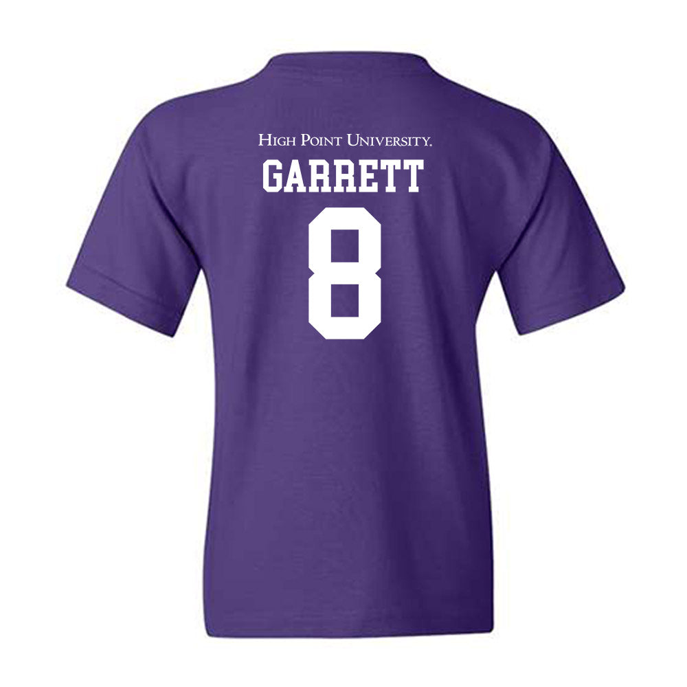 High Point - NCAA Baseball : Bryan Garrett - Youth T-Shirt-1