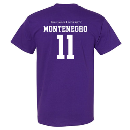 High Point - NCAA Baseball : Adrian Montenegro - T-Shirt-1