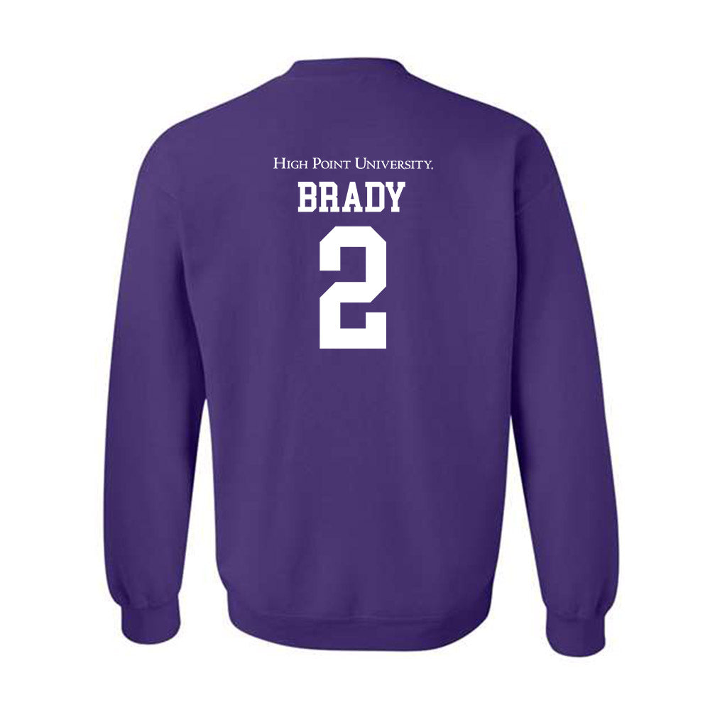 High Point - NCAA Men's Basketball : Vincent Brady - Crewneck Sweatshirt-1
