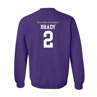 High Point - NCAA Men's Basketball : Vincent Brady - Crewneck Sweatshirt-1
