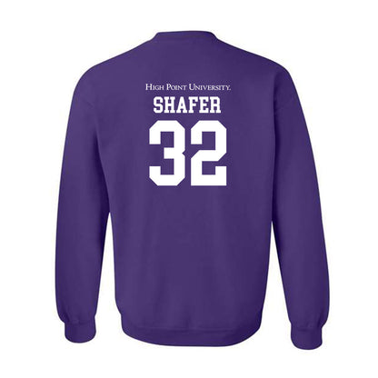 High Point - NCAA Baseball : Tyler Shafer - Crewneck Sweatshirt-1